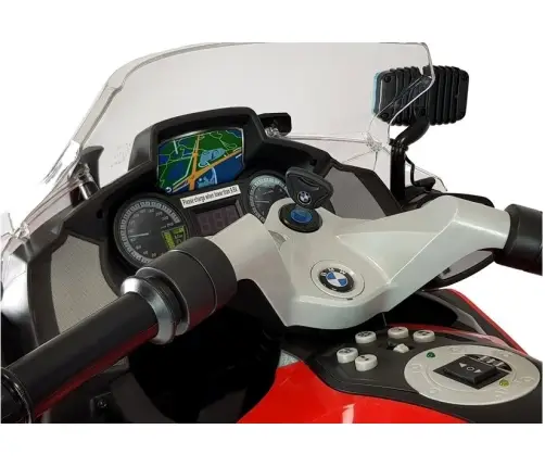 Bērnu elektriskais motocikls BMW R1200 Police Red