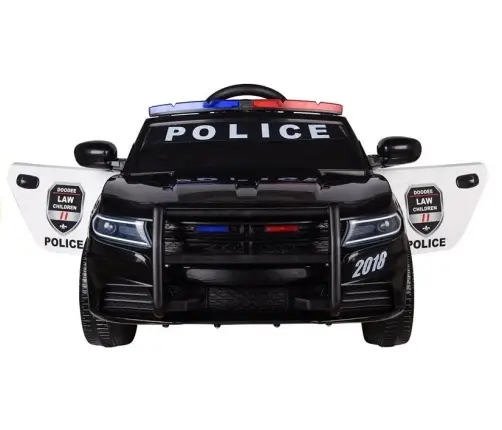 Двухместный детский электромобиль Police Black Двухместный детский электромобиль Police Black