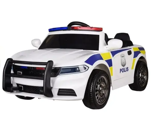 Bērnu elektroauto Police White Bērnu elektroauto Police White