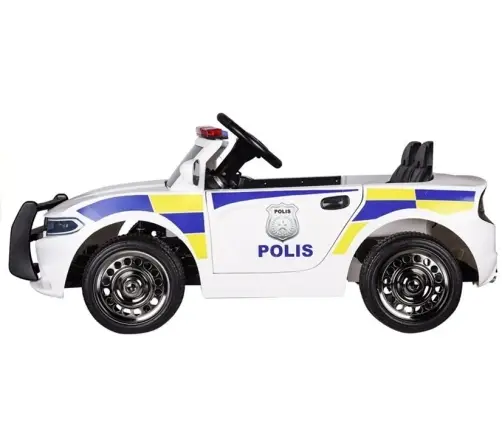 Bērnu elektroauto Police White Bērnu elektroauto Police White
