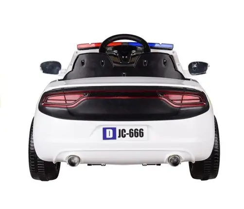 Bērnu elektroauto Police White Bērnu elektroauto Police White