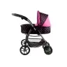 Alice leļļu rati 2in1 Black/Pink