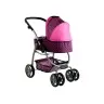 Leļļu rati 2in1 Alice Pink/Black
