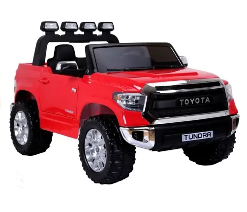 Divvietīgs bērnu elektromobilis Toyota Tundra Red