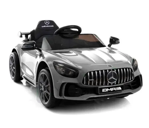Elektriskā sporta automašīna bērniem Mercedes GTR Silver Painting