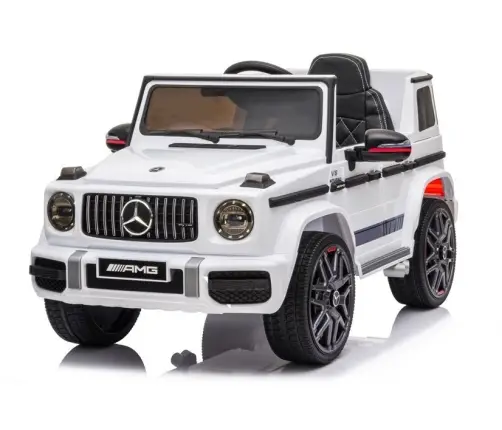Mercedes G63 AMG Electric Ride On Car – White