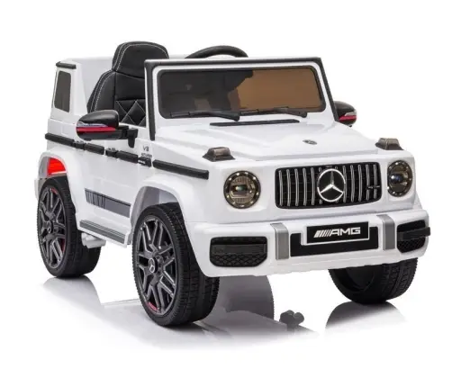 Mercedes G63 AMG Electric Ride On Car – White