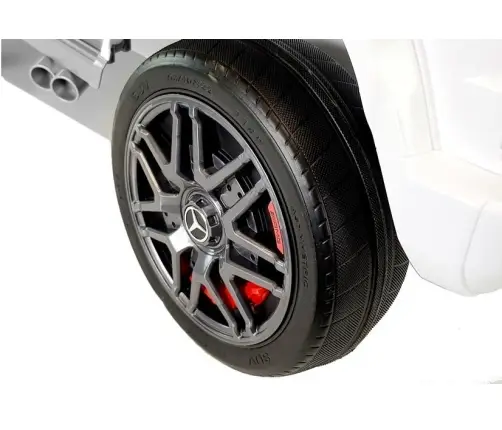 Mercedes G63 AMG Electric Ride On Car – White