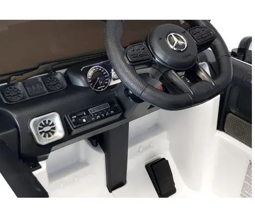 Mercedes G63 AMG Electric Ride On Car – White