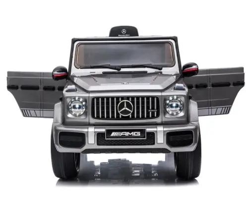 Детский электромобиль Mercedes G63 AMG Silver Painting