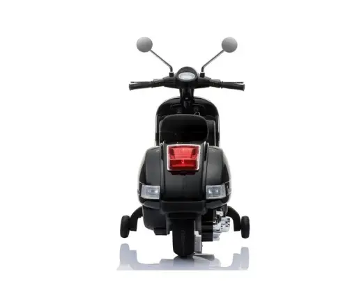 Vespa Scooter Electric Ride On Motorcycle - Black