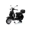 Vespa Scooter Electric Ride On Motorcycle - Black