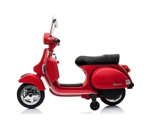 Детский электромотоцикл Vespa Red