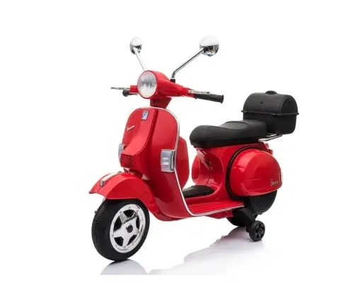 Детский электромотоцикл Vespa Red