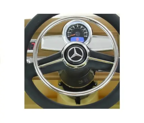 Vienvietīgs elektromobilis LS-618 Mercedes 300S Beige Painting