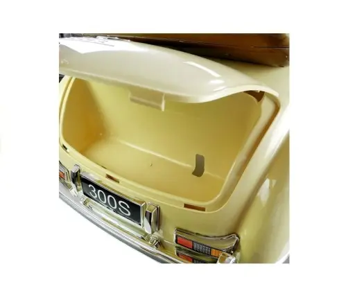 Vienvietīgs elektromobilis LS-618 Mercedes 300S Beige Painting