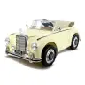 Vienvietīgs elektromobilis LS-618 Mercedes 300S Beige Painting
