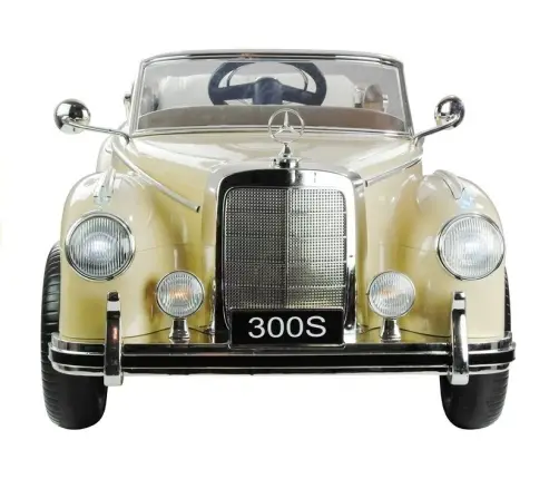 Vienvietīgs elektromobilis LS-618 Mercedes 300S Beige Painting