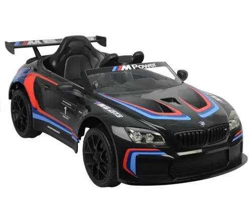 Vienvietīgs elektromobilis BMW M6 GT3 Black