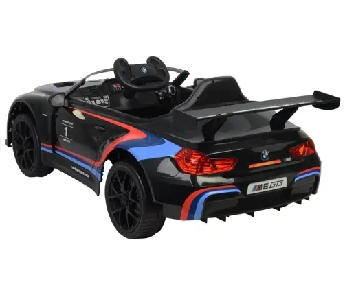 Vienvietīgs elektromobilis BMW M6 GT3 Black