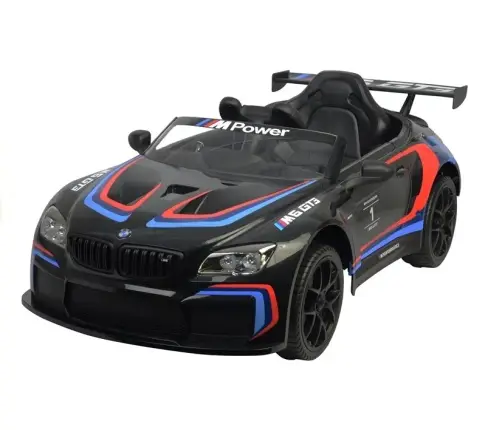 Vienvietīgs elektromobilis BMW M6 GT3 Black
