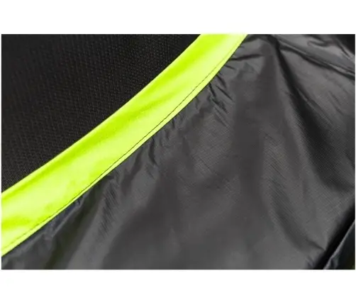 Batuts ar drošības tīklu un kāpnēm 244 cm (8ft)  SPORT PRO Green