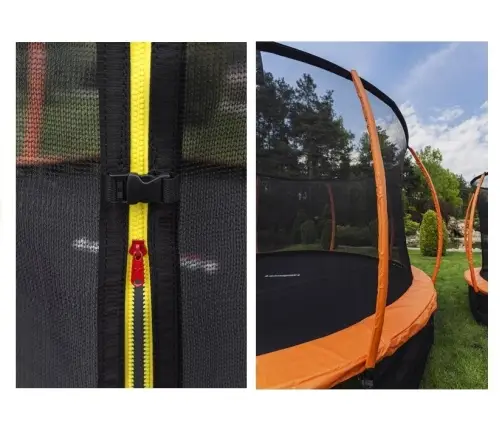 Batuts ar drošības tīklu un kāpnēm 366 cm (12ft)  LEAN SPORT BEST Orange Batuts ar drošības tīklu un kāpnēm 366 cm (12ft)  LEAN SPORT BEST Orange