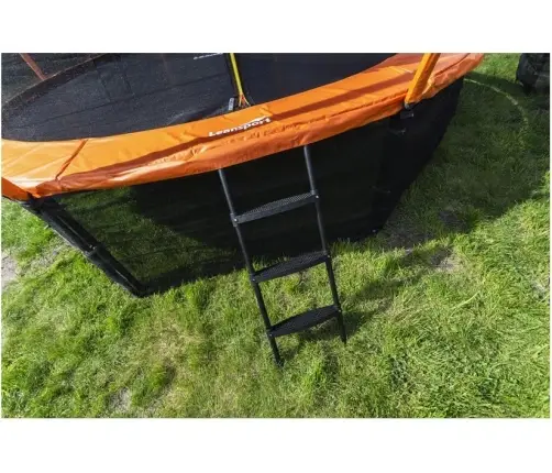 Batuts ar drošības tīklu un kāpnēm 366 cm (12ft)  LEAN SPORT BEST Orange Batuts ar drošības tīklu un kāpnēm 366 cm (12ft)  LEAN SPORT BEST Orange