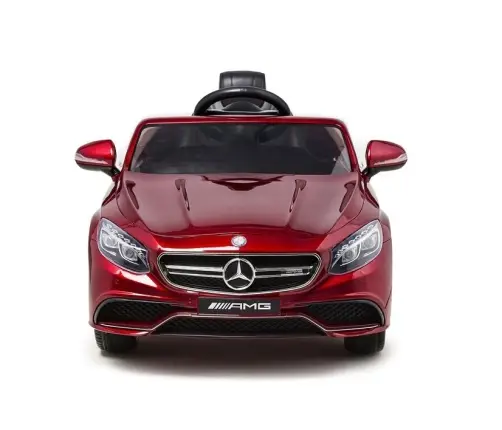 Bērnu elektroauto Mercedes S63 Red Painting