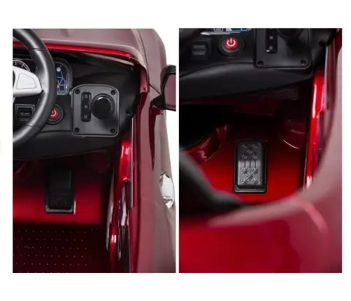 Bērnu elektroauto Mercedes S63 Red Painting