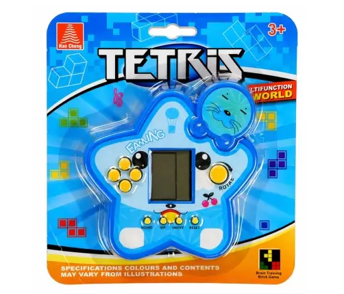 Tetris Star Electronic Game - Blue