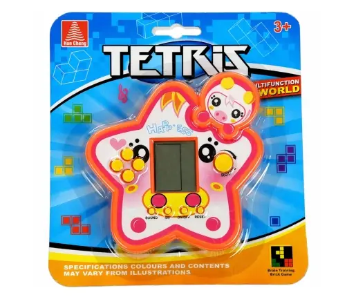 Electronic Game Tetris Star Red