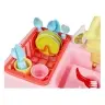 Colorful Sink with Tap Dishwasher with Accesories
