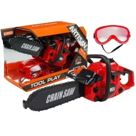 Little Lumberjack Set Chainsaw with Safety Glasses Little Lumberjack Set Chainsaw with Safety Glasses