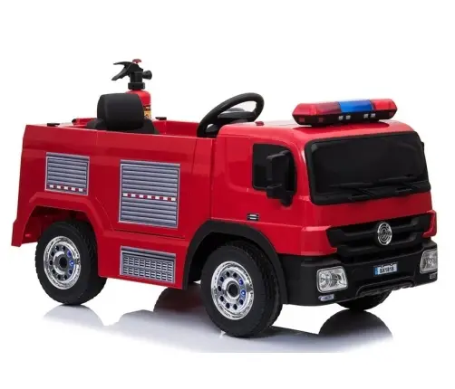 Bērnu elektroauto Ugunsdzēsēju mašīna Red