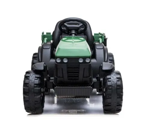 Bērnu elektriskais traktors ar piekabi BDM0925 Military Green Bērnu elektriskais traktors ar piekabi BDM0925 Military Green