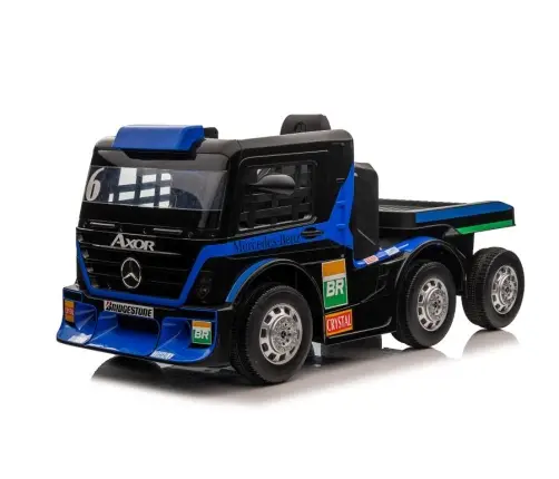 Elektriskais traktors bērniem Mercedes LCD XMX622B Navy Blue