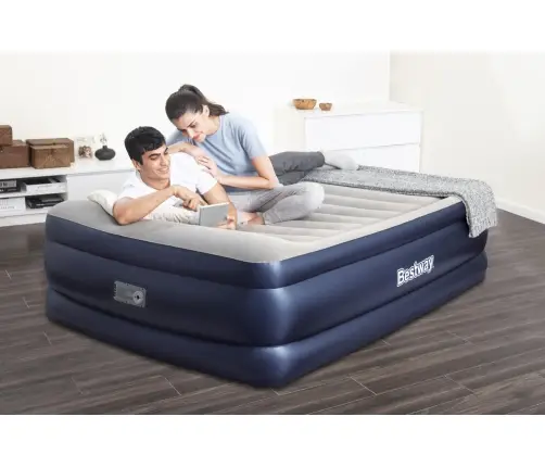 Double Inflatable Mattress With Pump 203 x 152 x 61 cm Bestway 67690