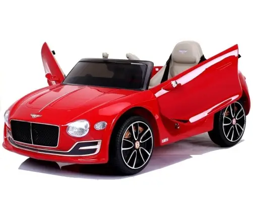 Bentley Electric Ride On Car - Red Painted