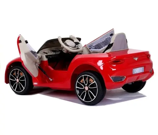 Bentley Electric Ride On Car - Red Painted