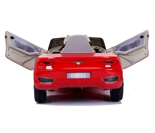 Bentley Electric Ride On Car - Red Painted