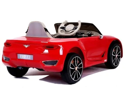 Bentley Electric Ride On Car - Red Painted