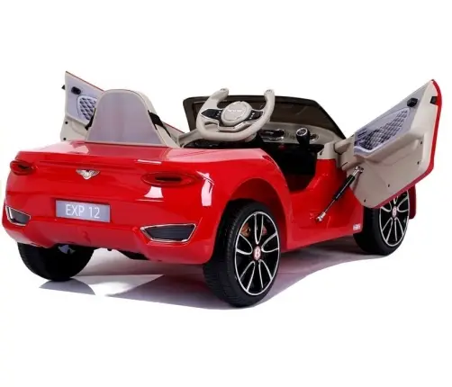 Bentley Electric Ride On Car - Red Painted