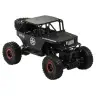 Radiovadāmā mašīna Monster Car Jeep Black