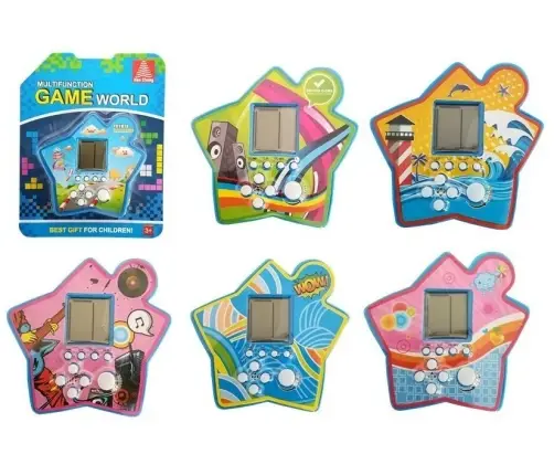 Brick Game Electronic Tetris Portable Star Blue Brick Game Electronic Tetris Portable Star Blue