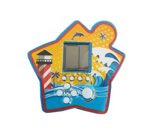 Brick Game Electronic Tetris Portable Star Blue Brick Game Electronic Tetris Portable Star Blue