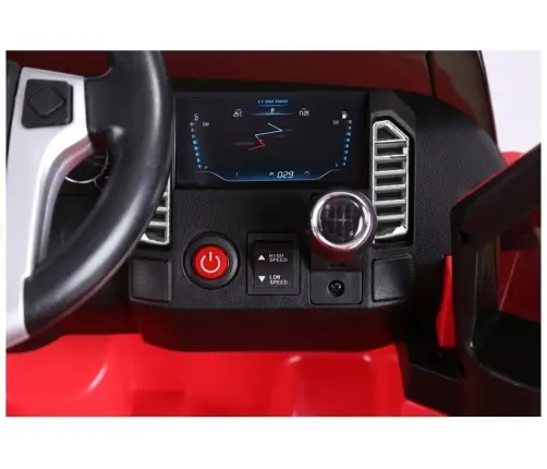 Одноместный электромобиль Toyota Tundra Red Painted Одноместный электромобиль Toyota Tundra Red Painted