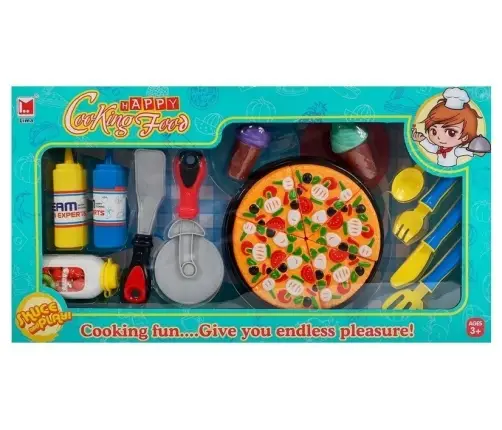 Little Chef Pizza and Ice Cream Set 20 pcs