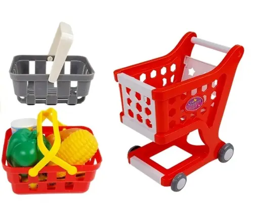 Cash Register with Trolley Baskets & Accessories