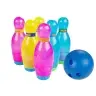 Big Bowling Set 6 pcs Colorful Pins + Bowling Ball